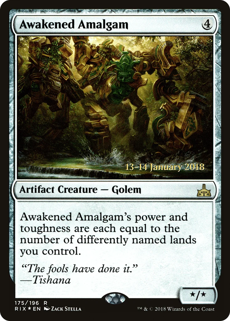 Awakened Amalgam · Rivals of Ixalan Promos