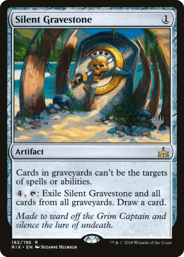 Silent Gravestone · Rivals of Ixalan Promos