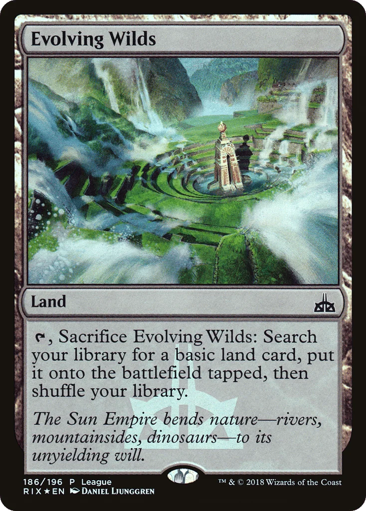 Evolving Wilds · Rivals of Ixalan Promos