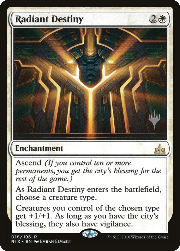 Radiant Destiny · Rivals of Ixalan Promos