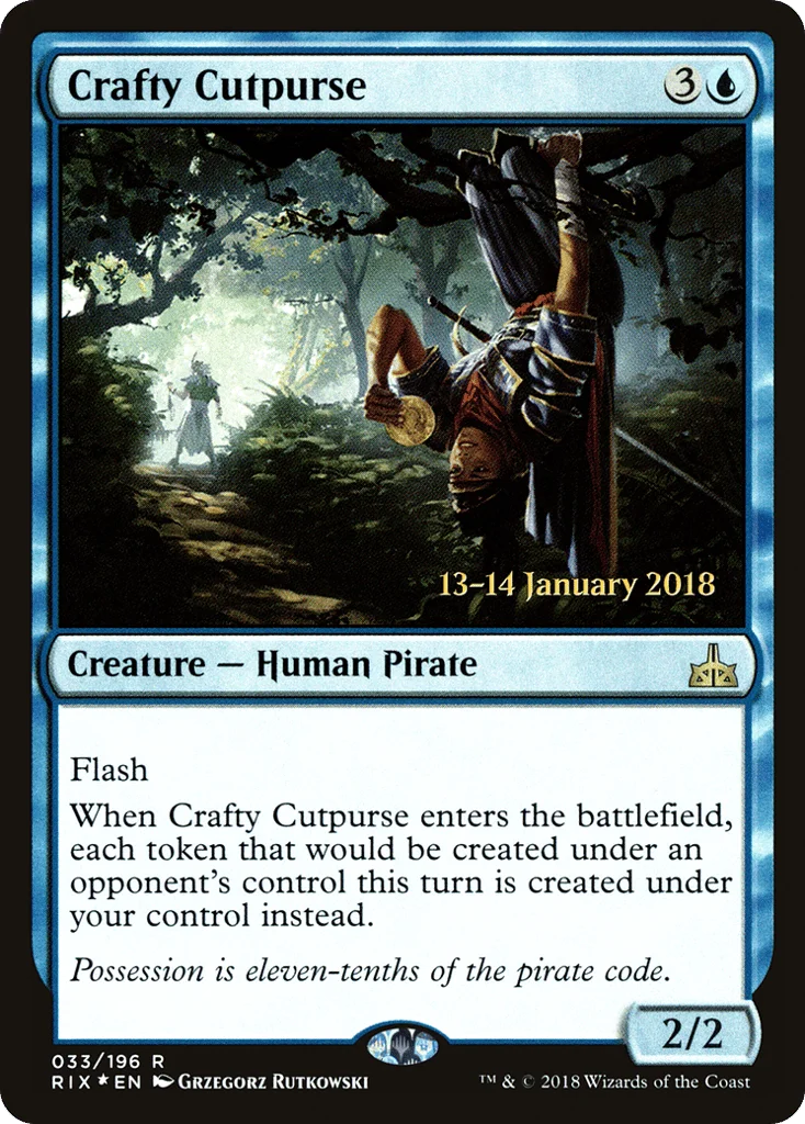 Crafty Cutpurse · Rivals of Ixalan Promos