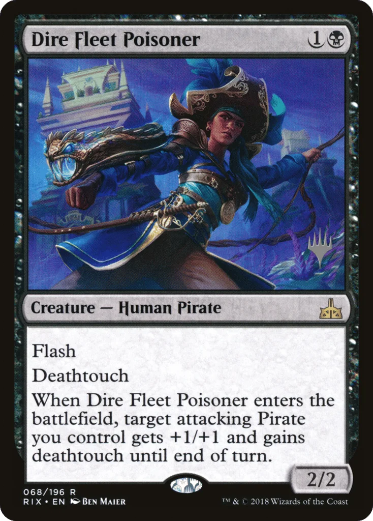 Dire Fleet Poisoner · Rivals of Ixalan Promos