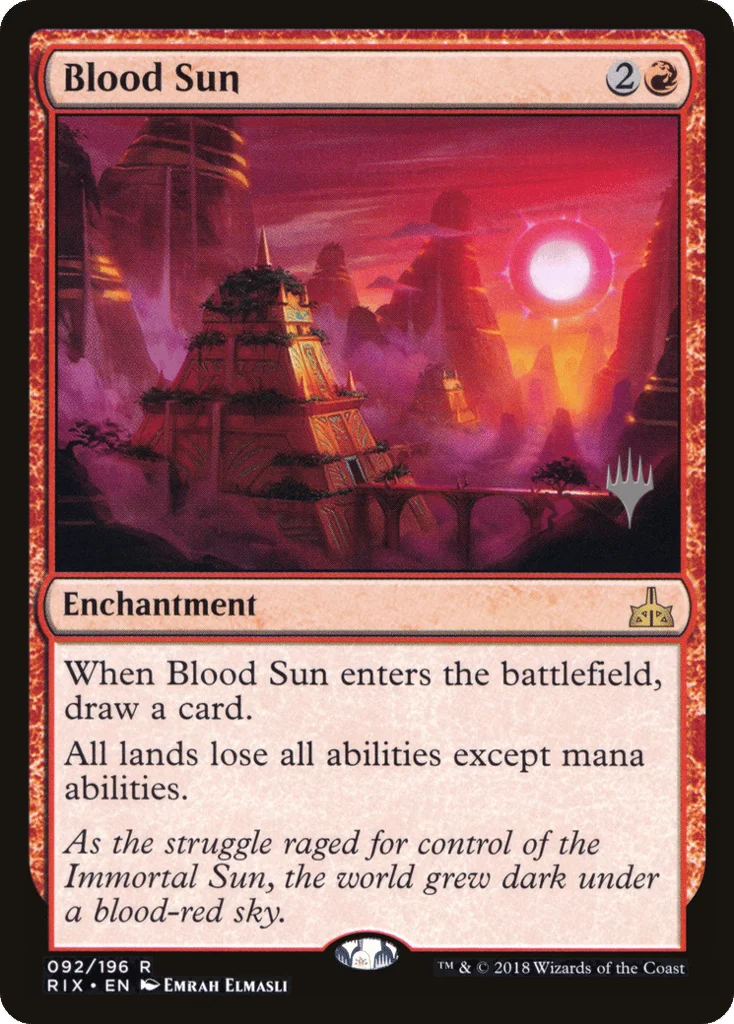 Blood Sun · Rivals of Ixalan Promos