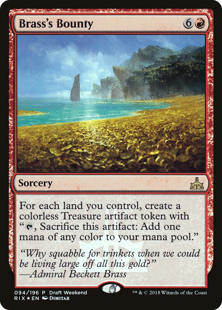 Brass's Bounty · Rivals of Ixalan Promos