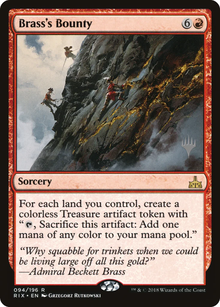 Brass's Bounty · Rivals of Ixalan Promos