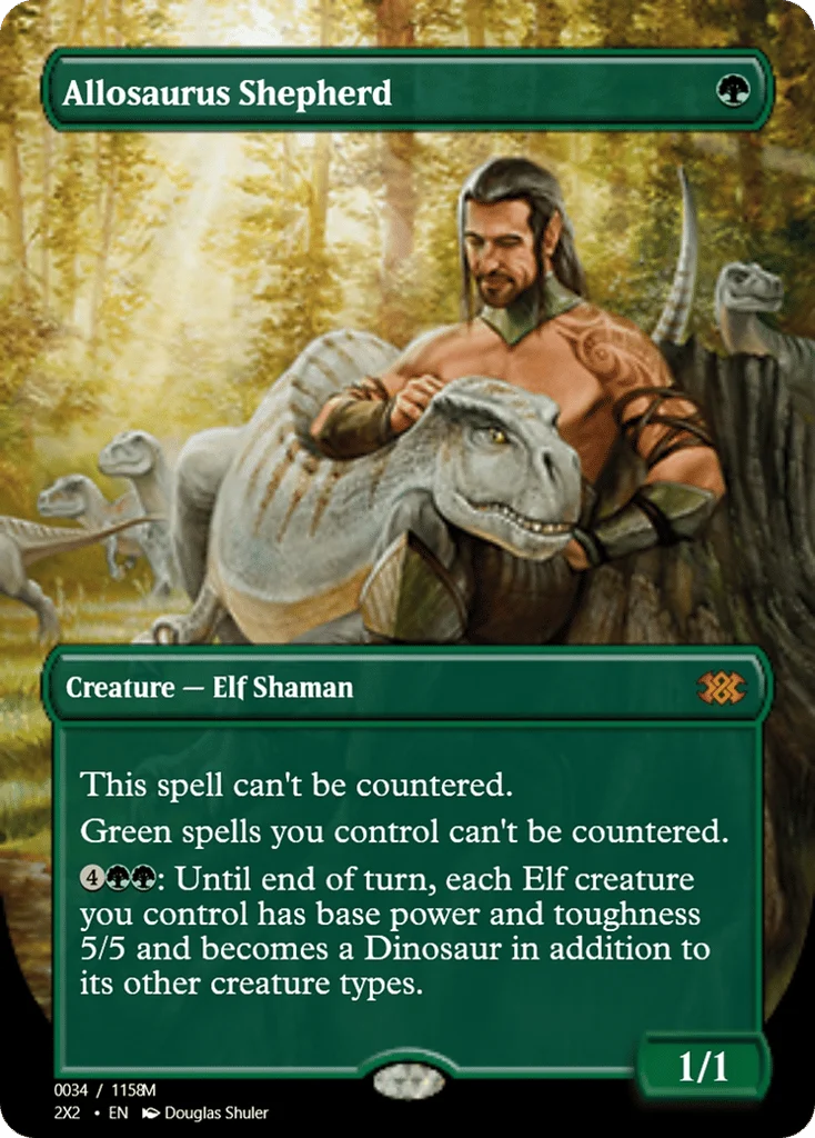 Allosaurus Shepherd · Magic Online Promos