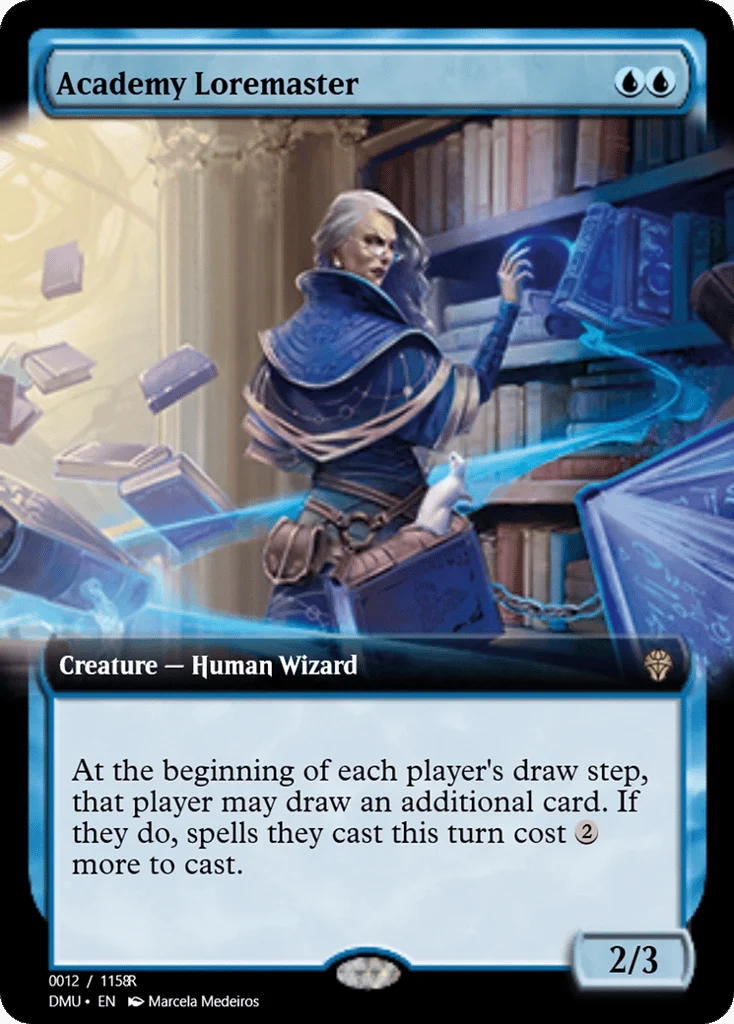 Academy Loremaster · Magic Online Promos