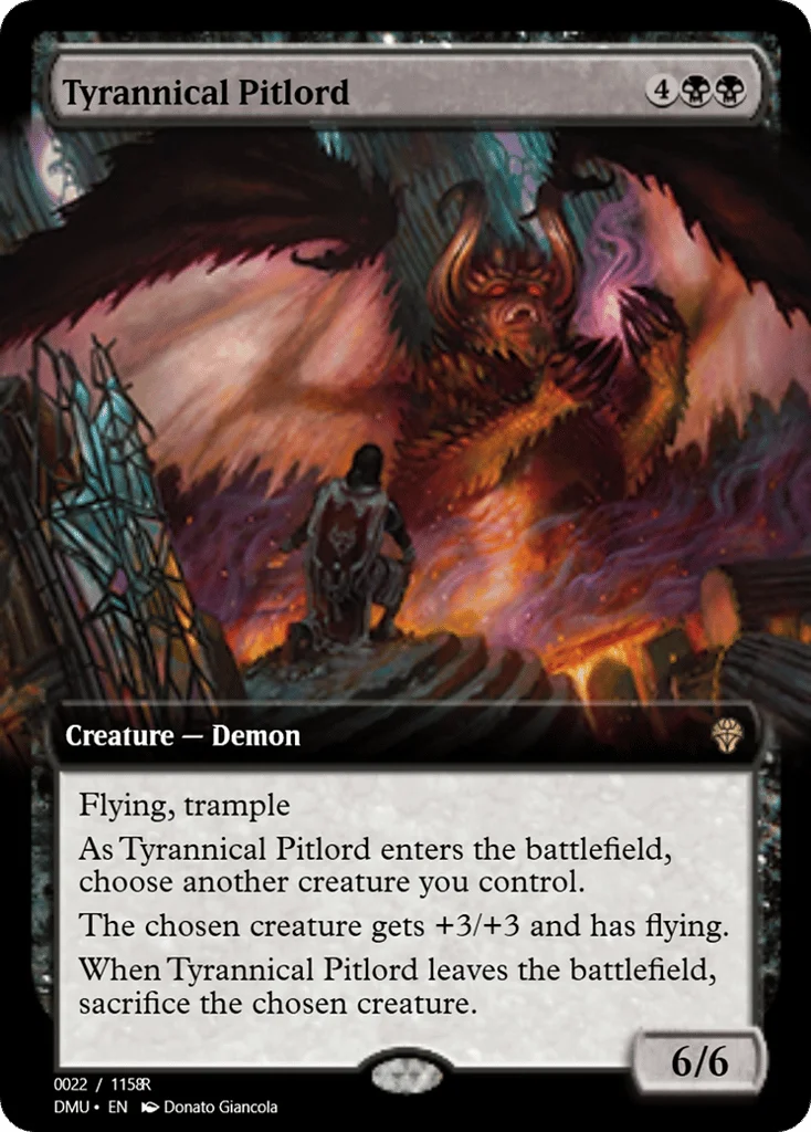 Tyrannical Pitlord · Magic Online Promos