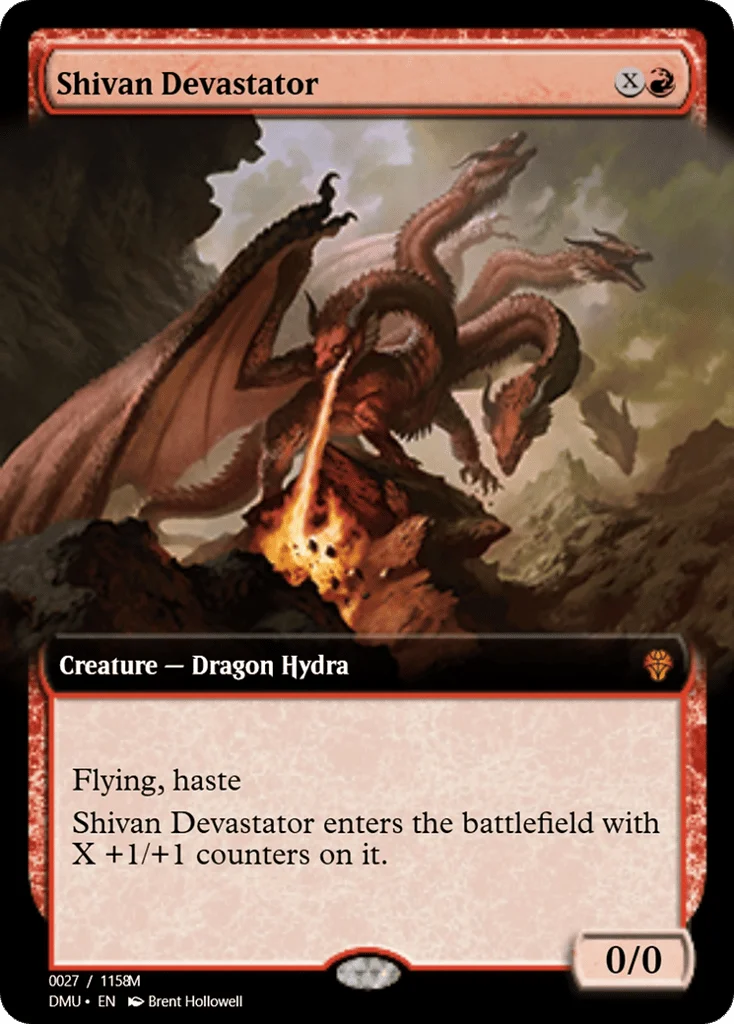 Shivan Devastator · Magic Online Promos