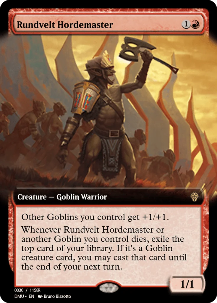 Rundvelt Hordemaster · Magic Online Promos