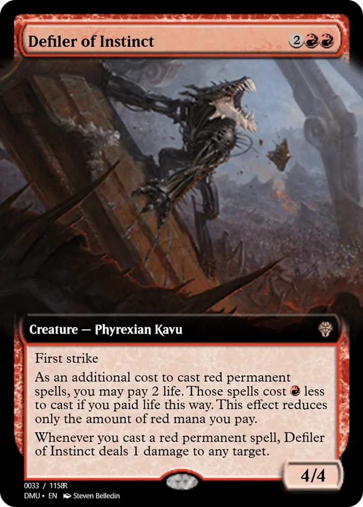 Defiler of Instinct · Magic Online Promos