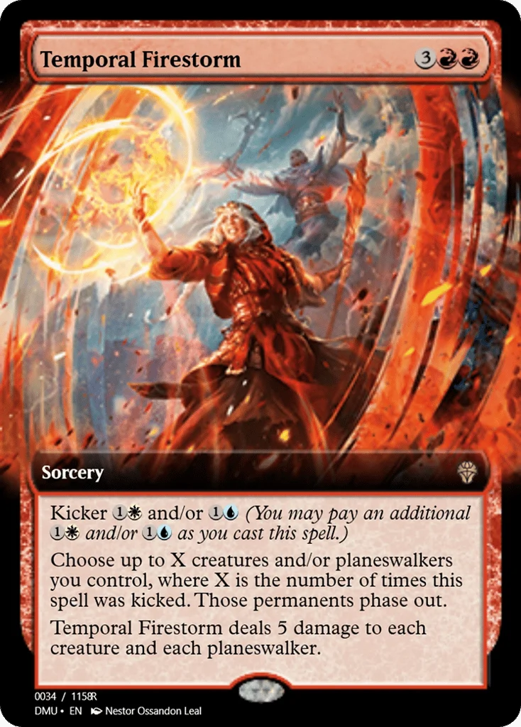 Temporal Firestorm · Magic Online Promos