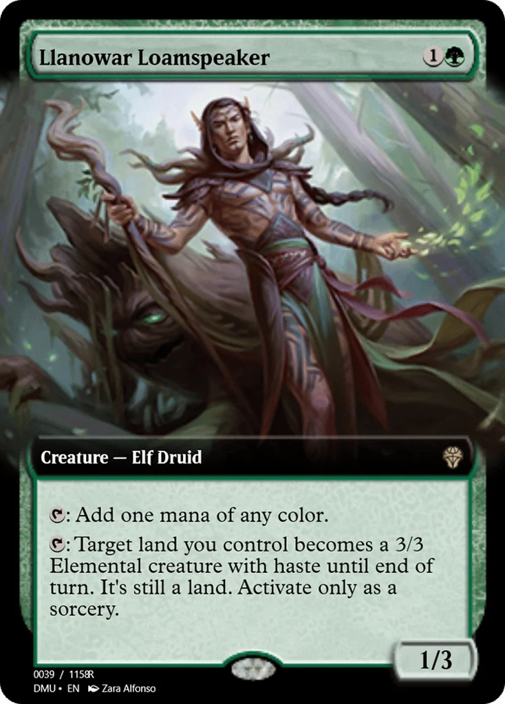 Llanowar Loamspeaker · Magic Online Promos