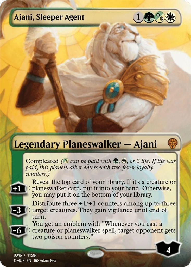 Ajani, Sleeper Agent · Magic Online Promos