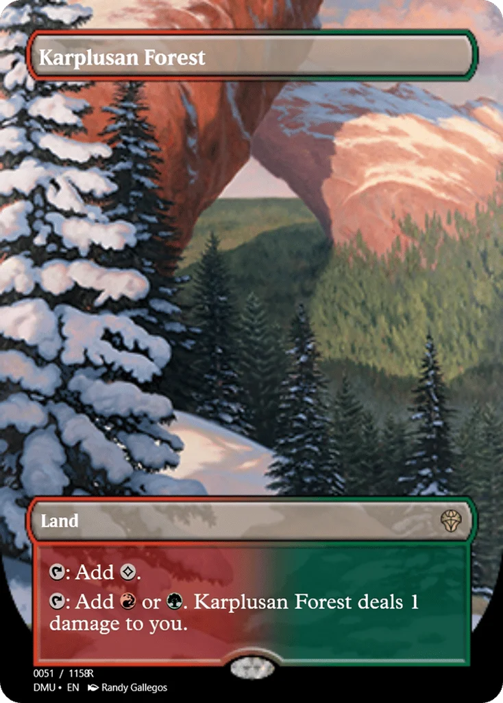 Karplusan Forest · Magic Online Promos