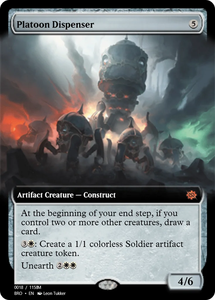 Platoon Dispenser · Magic Online Promos