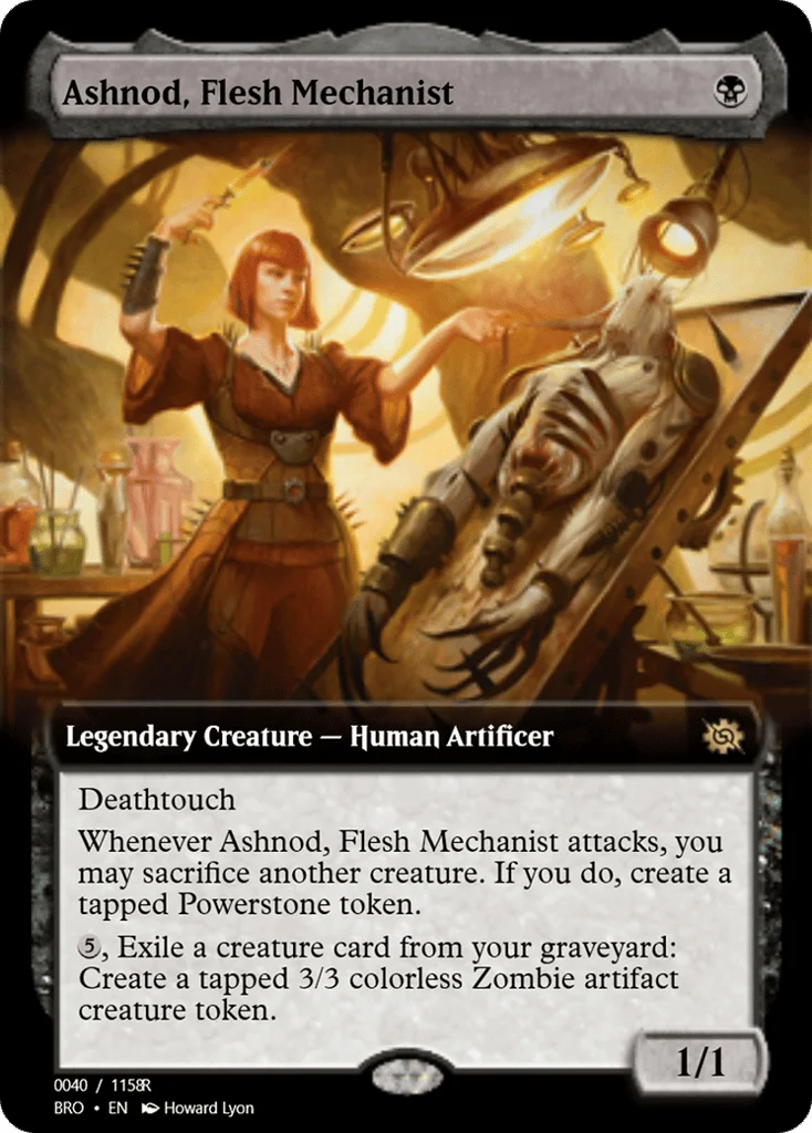 Ashnod, Flesh Mechanist · Magic Online Promos