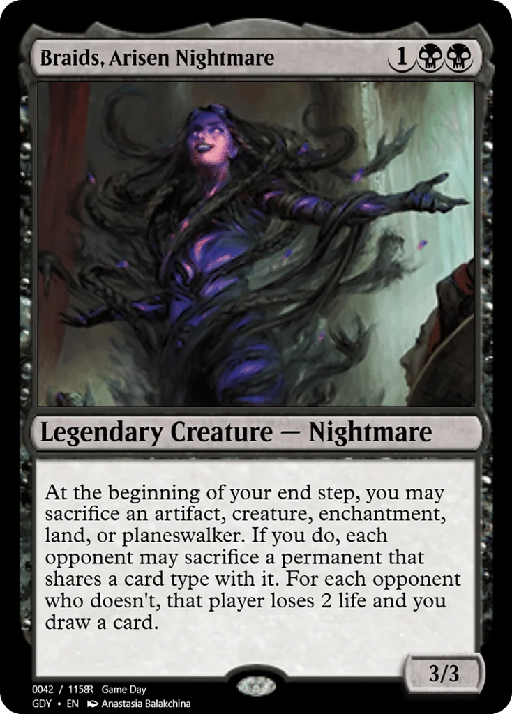 Braids, Arisen Nightmare · Magic Online Promos