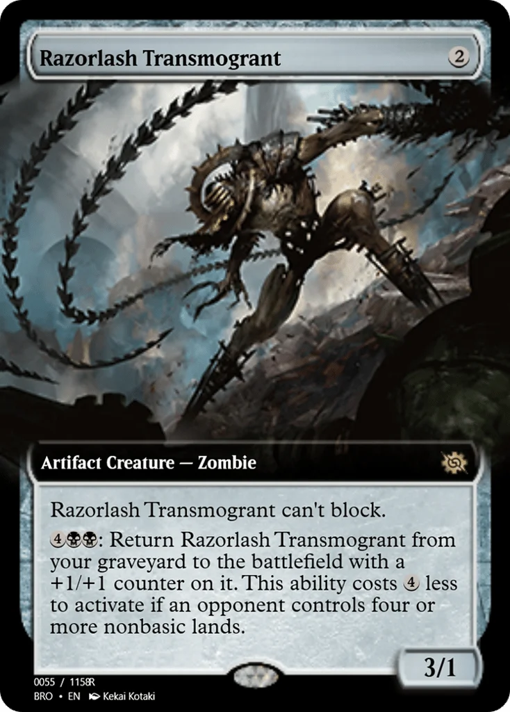 Razorlash Transmogrant · Magic Online Promos