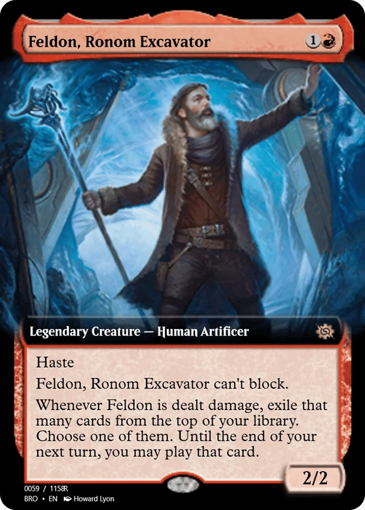 Feldon, Ronom Excavator · Magic Online Promos