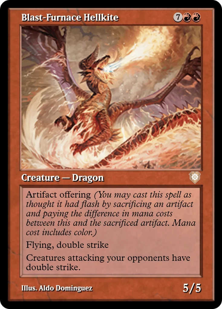 Blast-Furnace Hellkite · Magic Online Promos