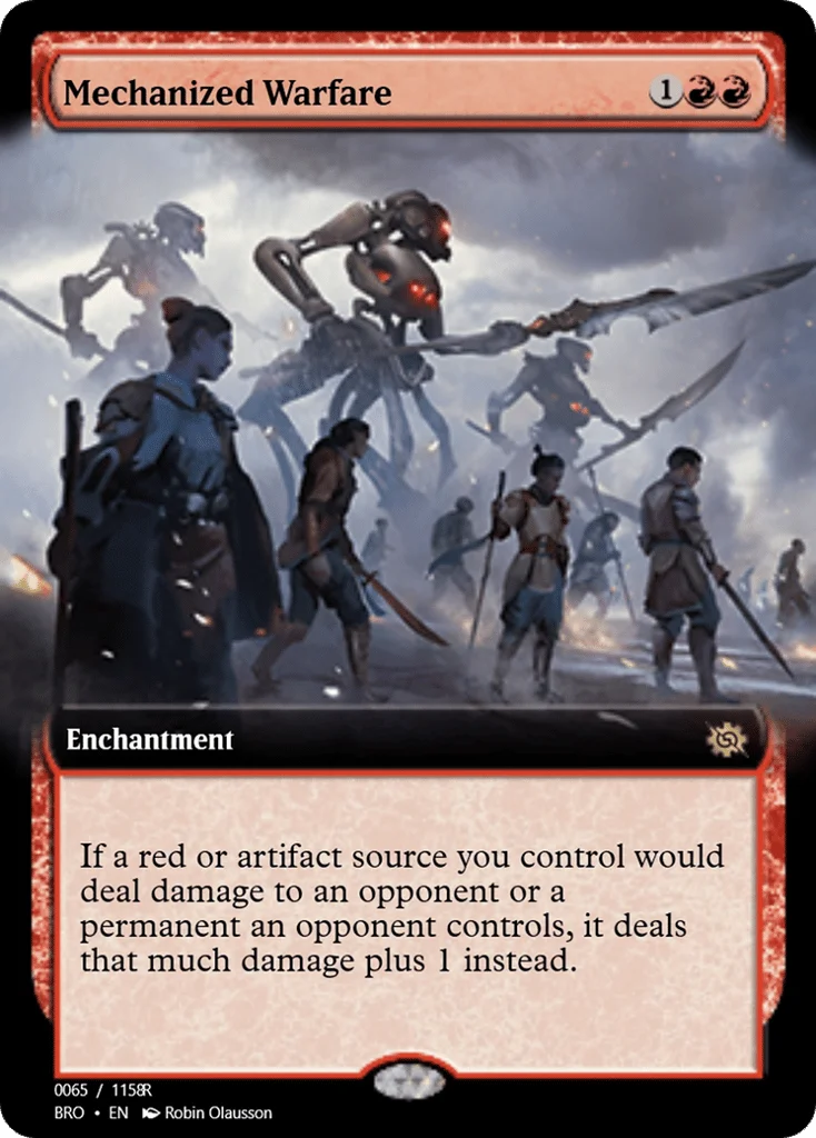 Mechanized Warfare · Magic Online Promos