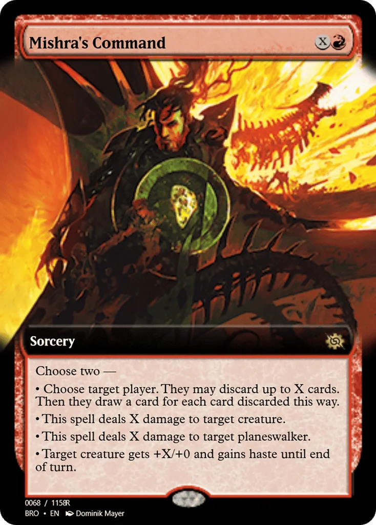 Mishra's Command · Magic Online Promos