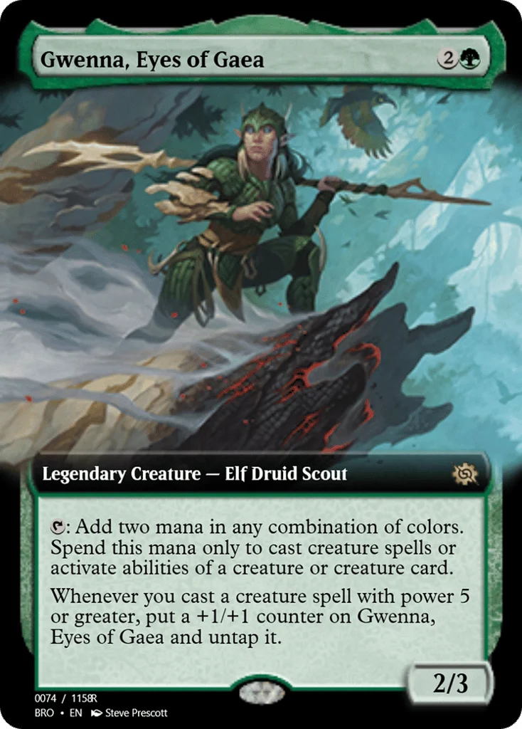 Gwenna, Eyes of Gaea · Magic Online Promos