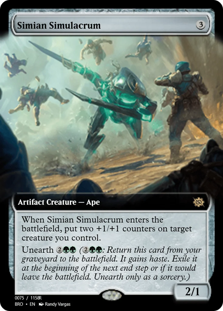 Simian Simulacrum · Magic Online Promos