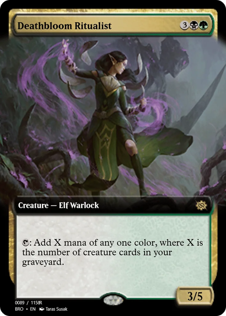 Deathbloom Ritualist · Magic Online Promos