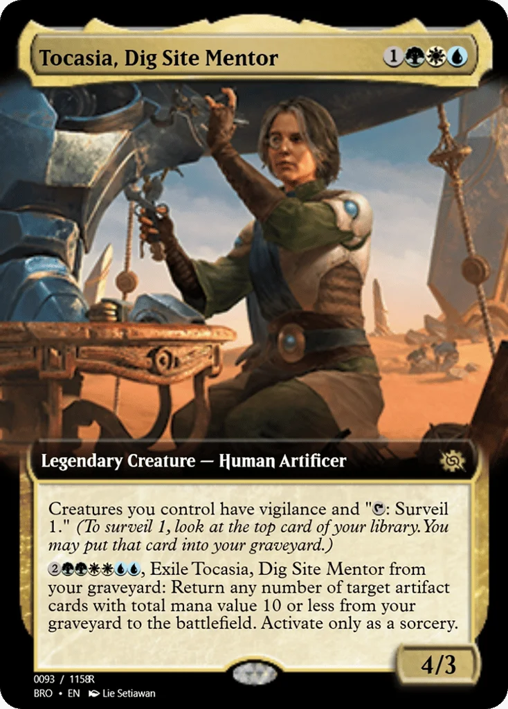 Tocasia, Dig Site Mentor · Magic Online Promos