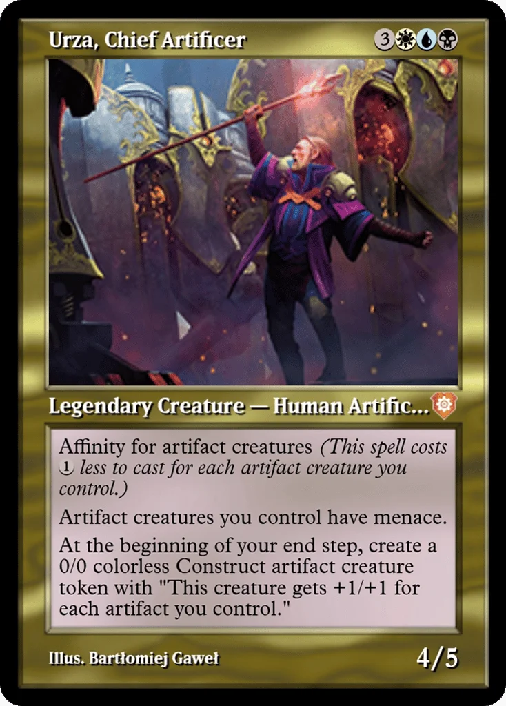 Urza, Chief Artificer · Magic Online Promos