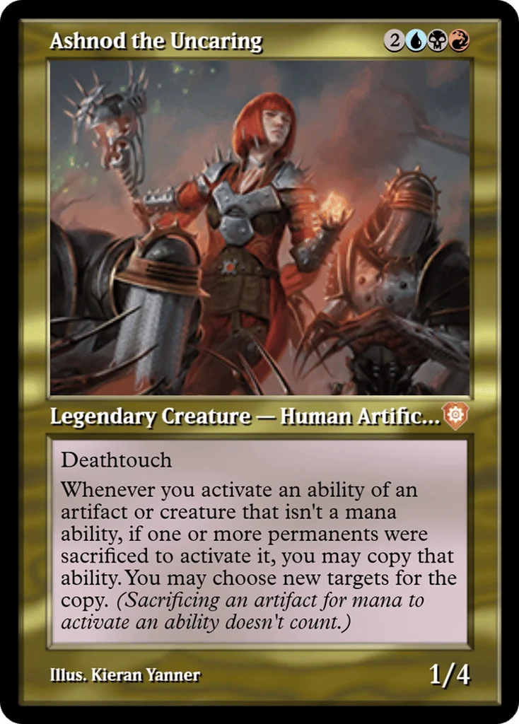 Ashnod the Uncaring · Magic Online Promos