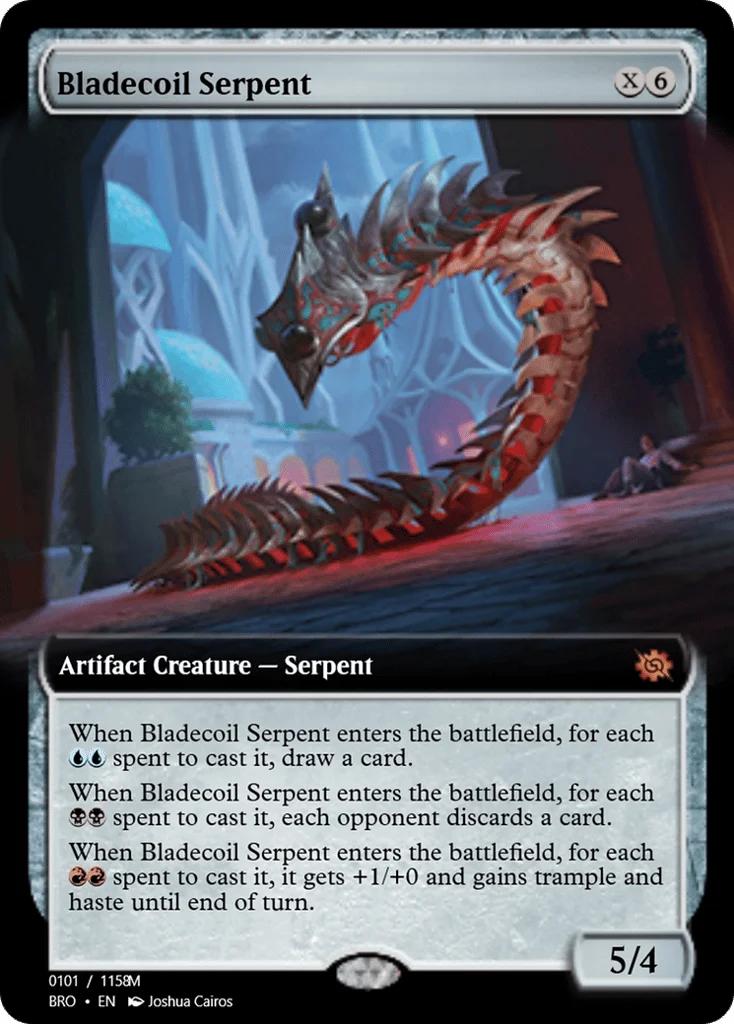 Bladecoil Serpent · Magic Online Promos