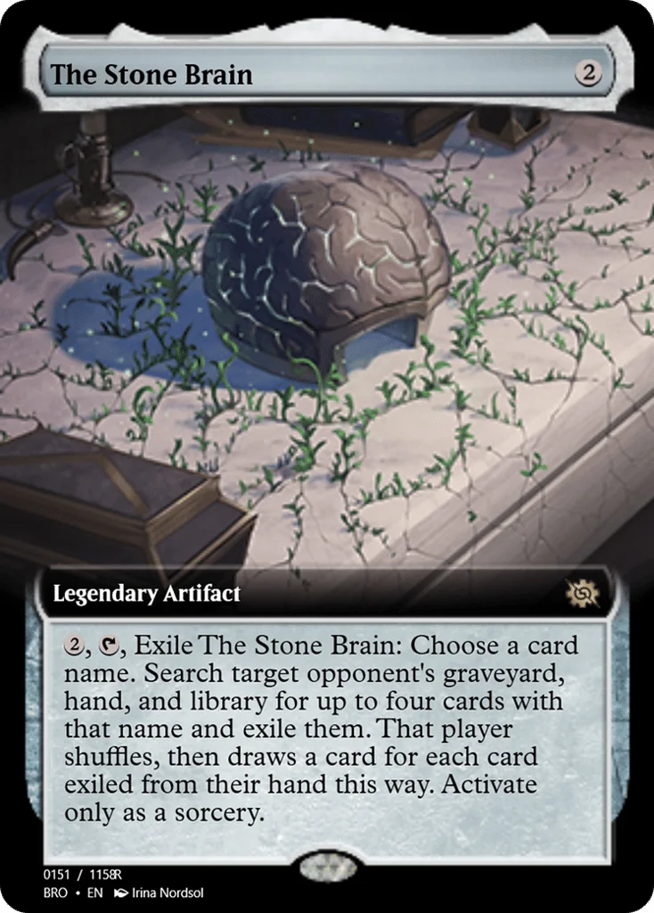The Stone Brain · Magic Online Promos