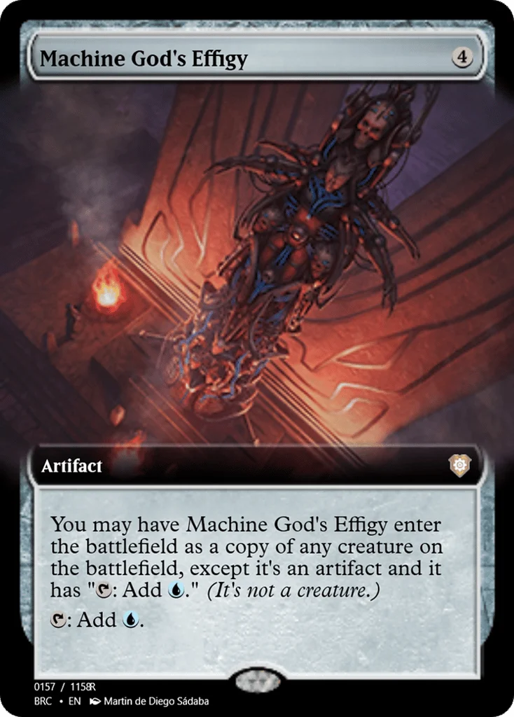 Machine God's Effigy · Magic Online Promos
