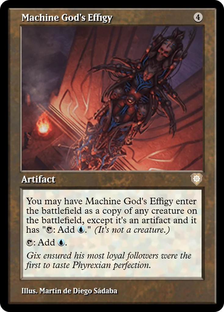Machine God's Effigy · Magic Online Promos