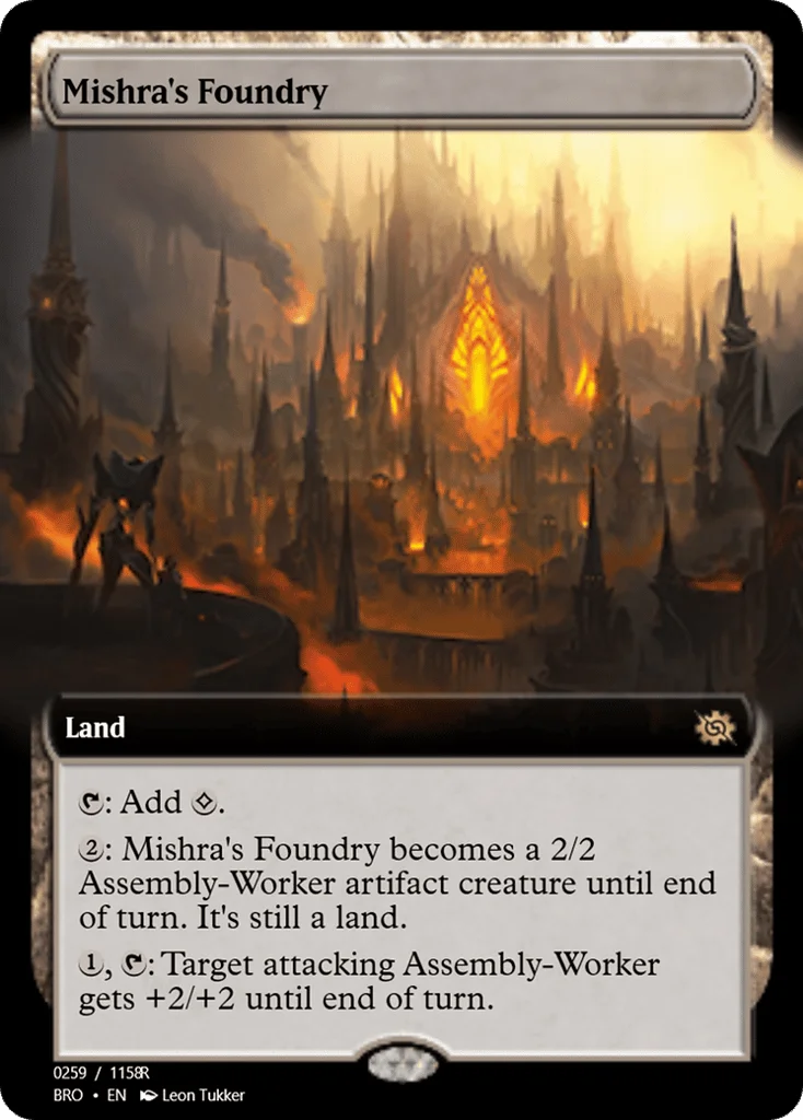 Mishra's Foundry · Magic Online Promos