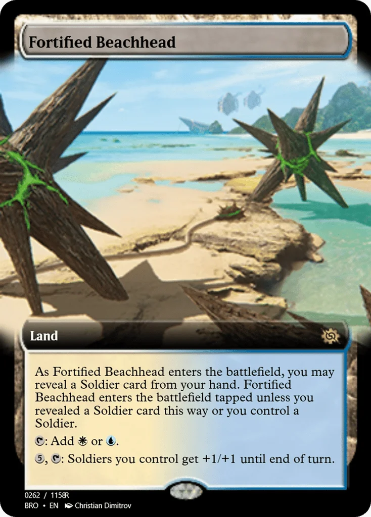 Fortified Beachhead · Magic Online Promos