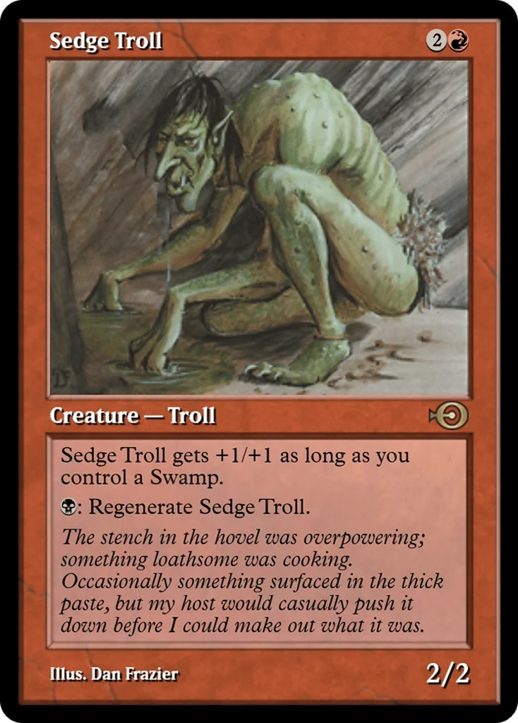 Sedge Troll · Magic Online Promos
