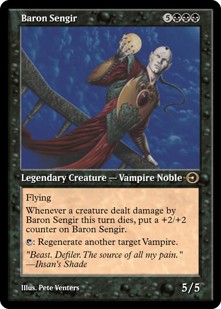 Baron Sengir · Magic Online Promos