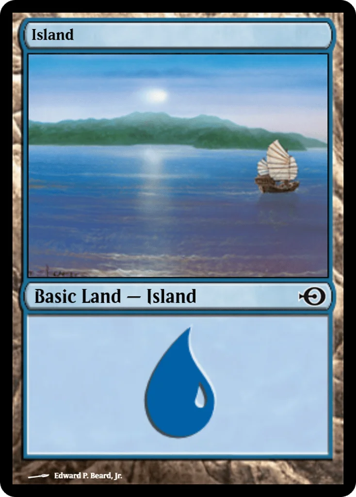 Island · Magic Online Promos