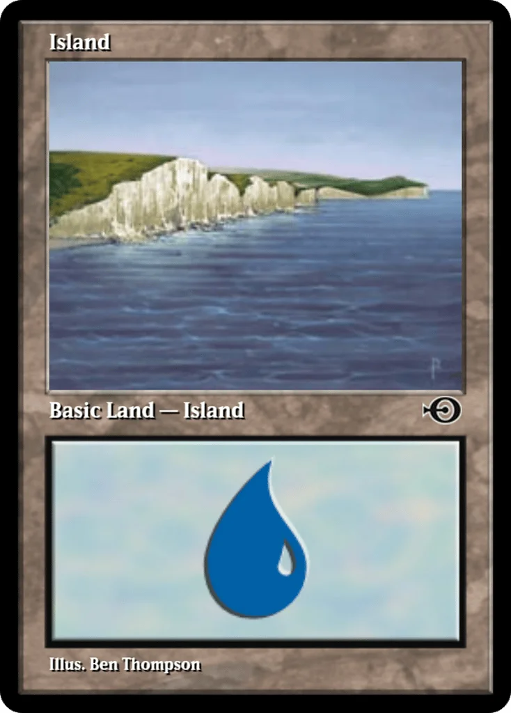Island · Magic Online Promos