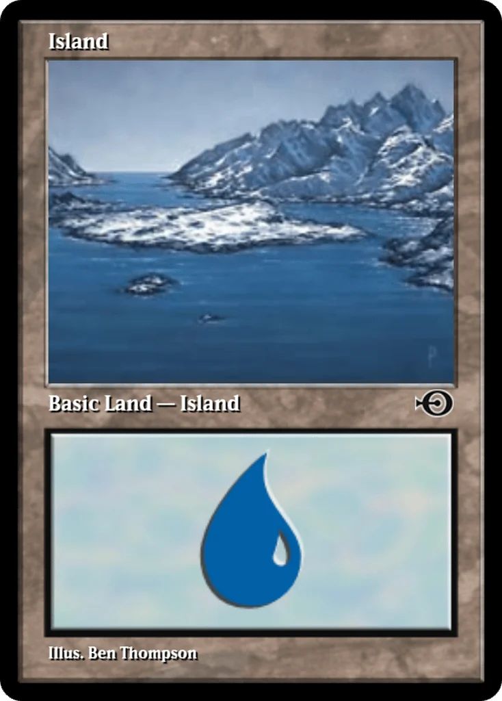 Island · Magic Online Promos