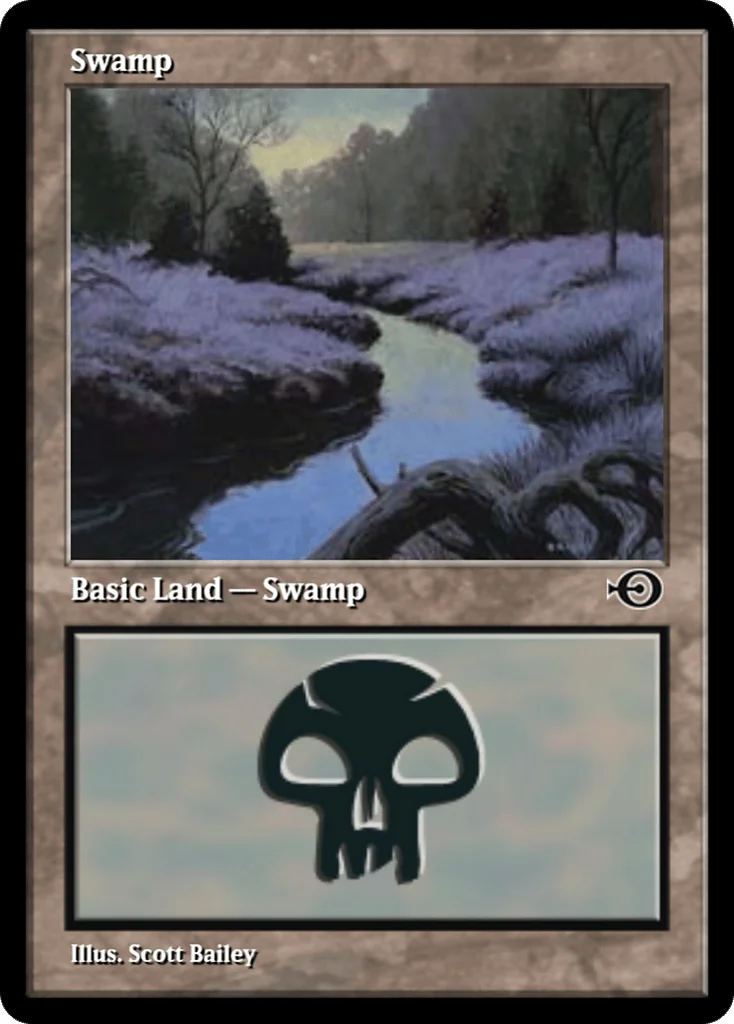 Swamp · Magic Online Promos
