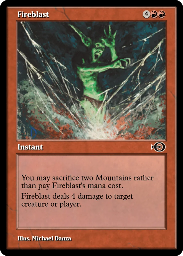 Fireblast · Magic Online Promos