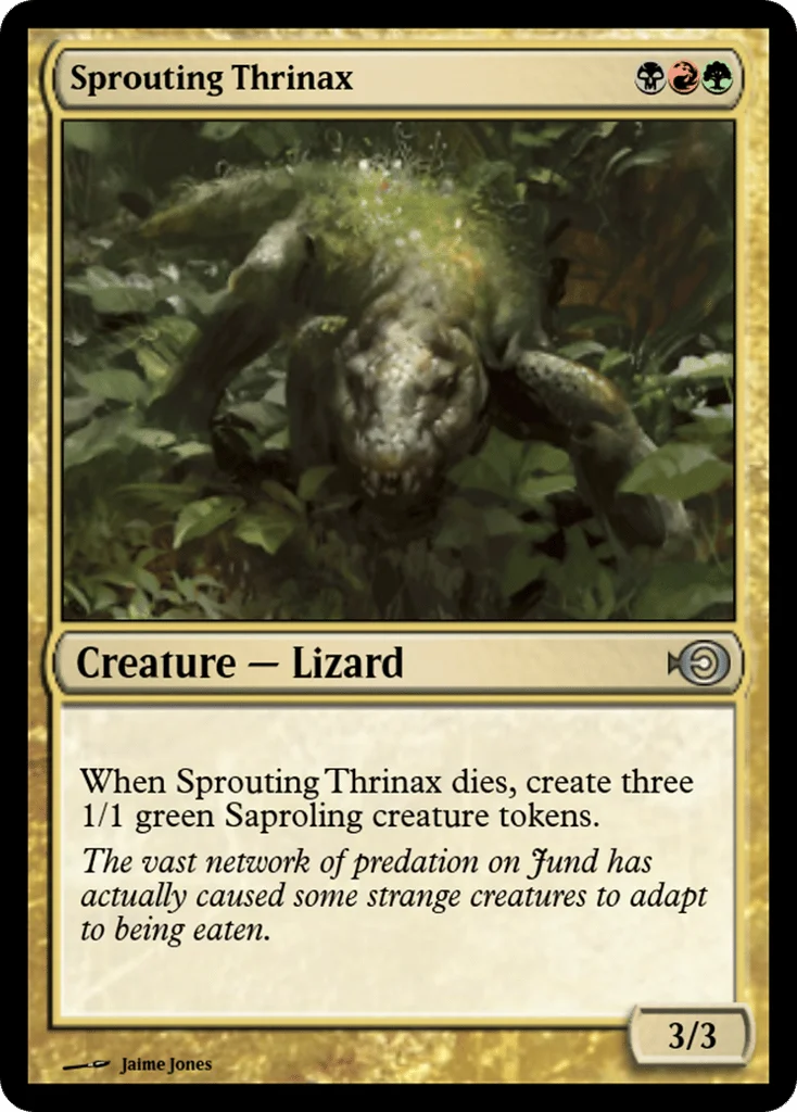 Sprouting Thrinax · Magic Online Promos