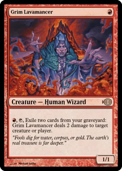 Grim Lavamancer
