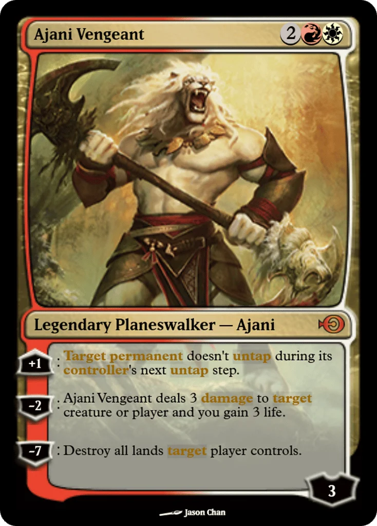 Ajani Vengeant · Magic Online Promos