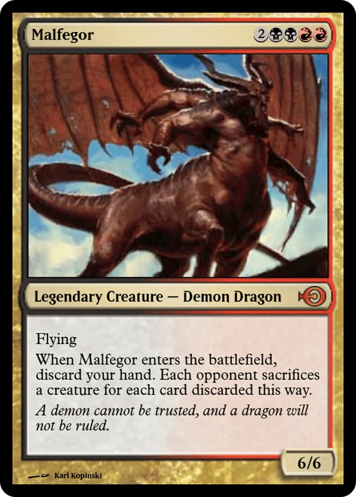 Malfegor · Magic Online Promos